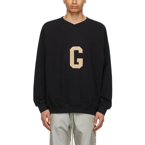 Fear of God Other - Fear Of God Classic Black G Logo Sweatshirt Size M